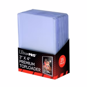 Toploader - 3" X 4" Premium Clear (25 pieces)