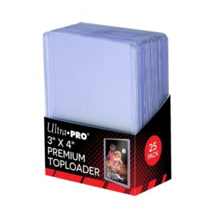Toploader - 3" X 4" Premium Clear (25 pieces)
