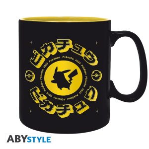 POKEMON - Mug - 460 ml - Pikachu Black Icon