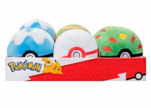 Peluches Pokeballs 10 cm