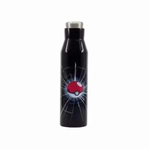 Pokemon Botella de Agua Pokemon Trainer Negra