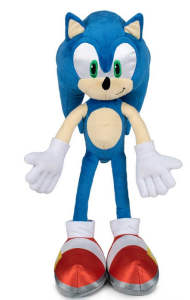 Peluche sonic 30 cm. patas largas
