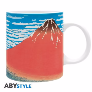 HOKUSAI - Taza - 320 ml - "Red Fuji"