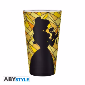 DISNEY - Large Glass - 400ml - The Beauty & the Beast : Belle