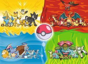 Puzzle Ravensburger Tipos de Pokemon XXL de 150 Piezas