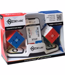Nexcube 3X3 Battle Pack: 2 cubos + Temporizador