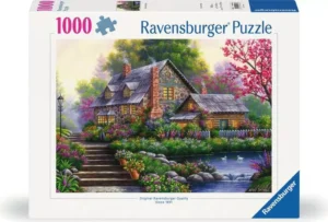 Puzzle Romantic Cottage 70x50cm (1000 piezas)