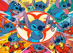 Puzzle Ravensburger Stitch Disney XXL de 100 Piezas