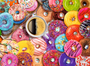 Puzzle 500 Pz: Donas de colores