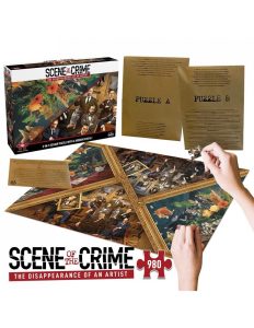 Escena del crimen: La desaparición del artista. 2 en 1 puzzle + investigación
