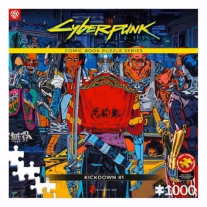 Cyberpunk 2077 Puzzle Kickdown (1000 piezas)
