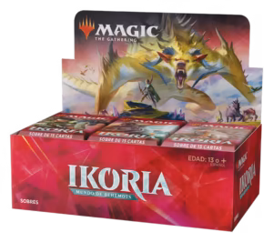 MTG - Caja de sobres de Draft de Ikoria: Mundo de behemots (español)