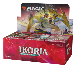 MTG - Caja de sobres de Draft de Ikoria: Mundo de behemots (español)