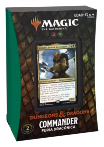 MTG - Mazo Commander D&D Furia Dracónica