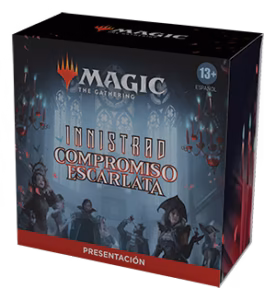 MTG - Kit de Presentación Innistrad: Compromiso Escarlata + 2 Sobres de Edición