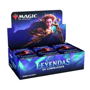 MTG - Caja de sobres de Draft de LEYENDAS DE COMMANDER (español)