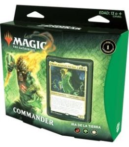 MTG - Mazo de Commander de El Resurgir de Zendikar - Ira de la Tierra (español)