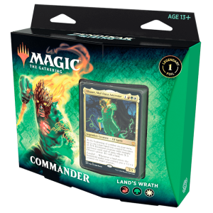 MTG - Mazo de Commander de El Resurgir de Zendikar - Land's Wrath (inglés)