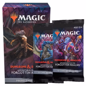 MTG - Pack de presentación D&D: Aventuras en Forgotten Realms + 2 Sobres de Draft