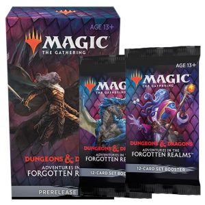 MTG - Pack de presentación D&D: Aventuras en Forgotten Realms + 2 Sobres de Draft