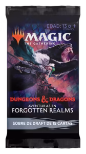 MTG - Sobre de Draft D&D: Aventuras en Forgotten Realms (español)