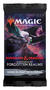MTG - Sobre de Draft D&D: Aventuras en Forgotten Realms (español)
