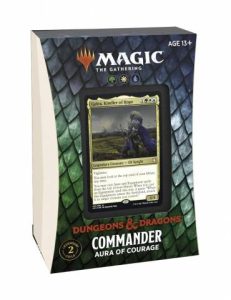 MTG - Mazo Commander D&D Aura of Courage