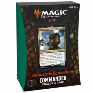 MTG - Mazo Commander D&D Dragonic Rage