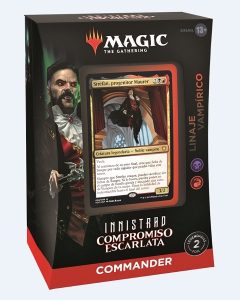 MTG - Mazo de Commander Innistrad: Compromiso Escarlata - Linaje Vampírico