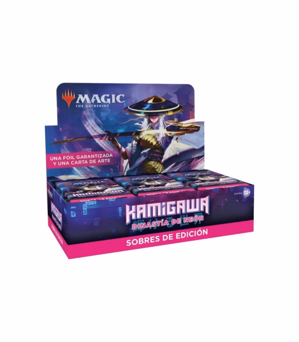 MTG - Caja de sobres de Edición de Kamigawa: Dinastía de Neón