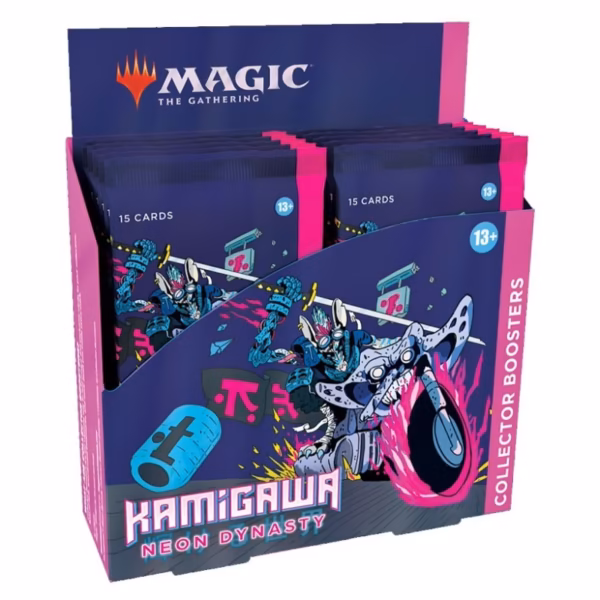 MTG - Caja de sobres de Coleccionista de Kamigawa: Destino de Neón