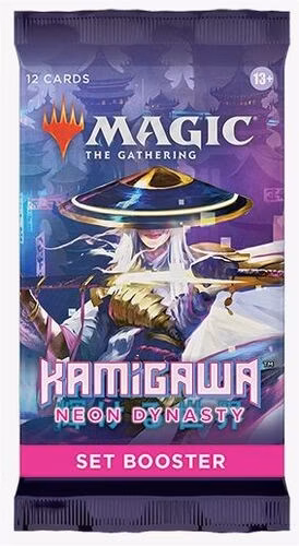MTG - Sobre Set Boosters Kamigawa Neon Dynasty (Inglés)