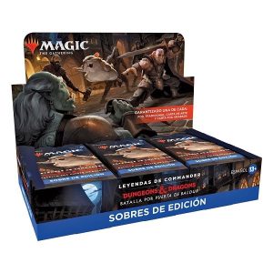 MTG - Caja Sobres de Edición D&D Batalla por la Puerta de Baldur (18) (ES)