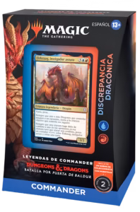 MTG - Mazo Commander Legends D&D Discrepancia Dracónica (ES)