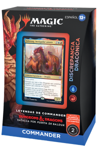 MTG - Mazo Commander Legends D&D Discrepancia Dracónica (ES)