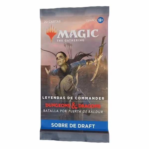 MTG - Sobre de Draft D&D Batalla por la Puerta de Baldur (ES)