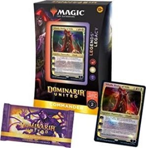 MTG - Mazo de Commander Dominaria Unida Legends' Legacy INGLÉS