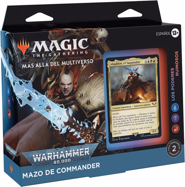 MTG - Mazo de Commander Warhammer 40.000 Los Poderes Ruinosos