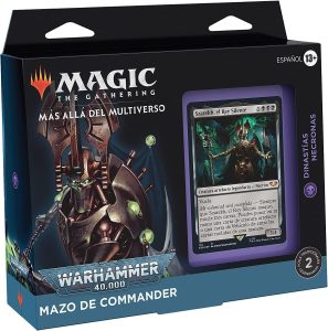 MTG - Mazo de Commander Warhammer 40.000 Dinastias Necronas