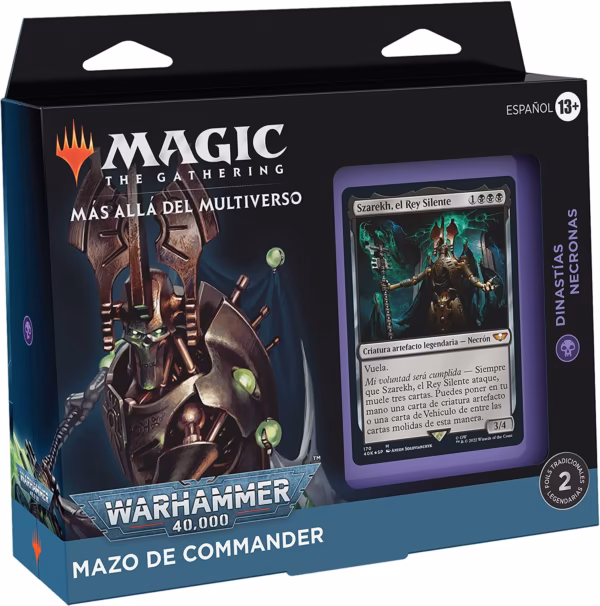 MTG - Mazo de Commander Warhammer 40.000 Dinastias Necronas