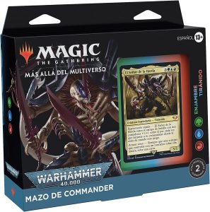 MTG - Mazo de Commander Warhammer 40.000 Enjambre Tiránido
