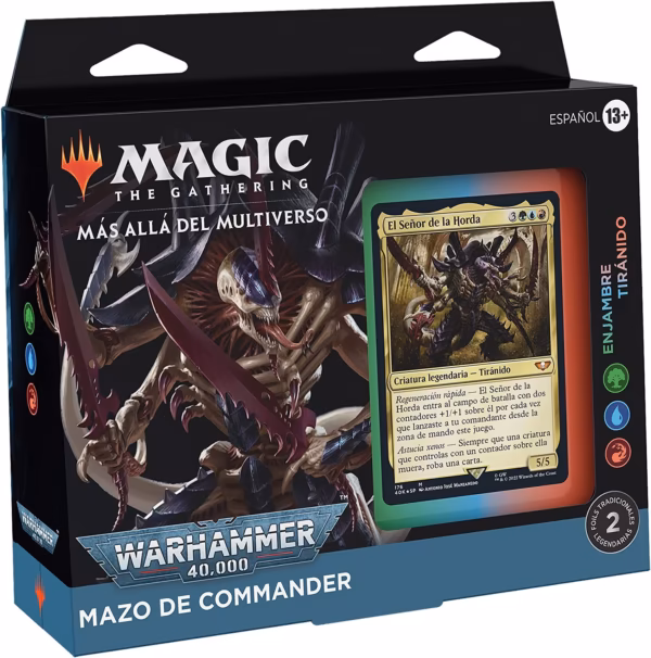 MTG - Mazo de Commander Warhammer 40.000 Enjambre Tiránido