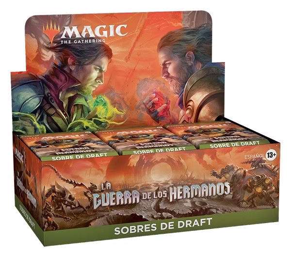 MTG - Caja de sobres de Draft La Guerra de los Hermanos ESPAÑOL