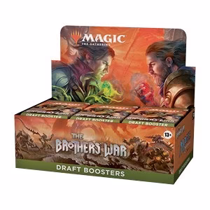 MTG - Caja de sobres de Draft La Guerra de los Hermanos INGLÉS