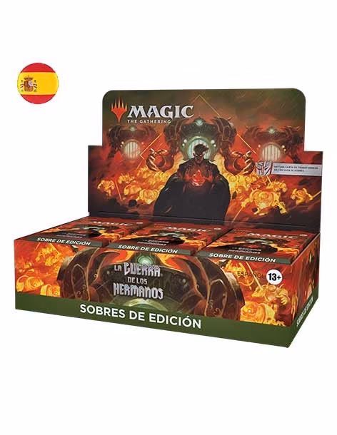 MTG - Caja de sobres de edición La Guerra de los Hermanos ESPAÑOL