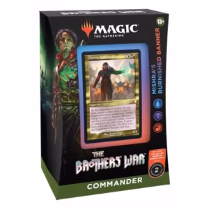 MTG - Mazo de Commander The Brothers War Mishra's Burnished Banner INGLÉS
