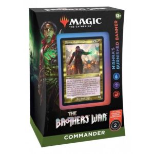 MTG - Mazo de Commander The Brothers War Mishra's Burnished Banner INGLÉS