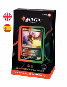 MTG - Mazo Inicial de Commander - Destrucción Dracónica (Español)
