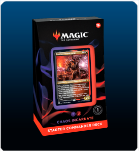 MTG - Mazo Inicial de Commander - Chaos Incarnate (Inglés)