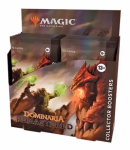 MTG - Caja de sobres Collector de Draft Dominaria Remasterizada Inglés